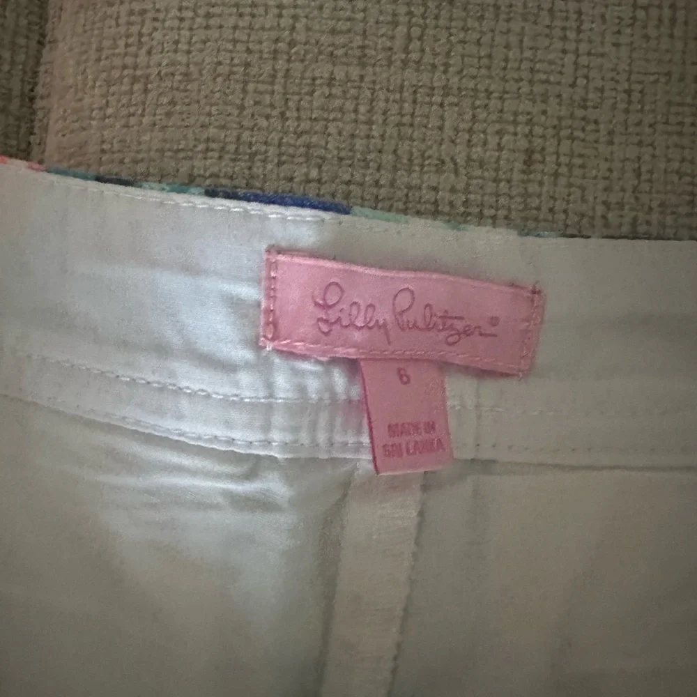 Lilly Pulitzer Sailboats Skort with Scalloped Edges - Picture 2 of 2